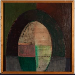 Wim Voort - I - 1973 - olieverf op hardboard - BKR Den Bosch kopen? Bied vanaf 20!