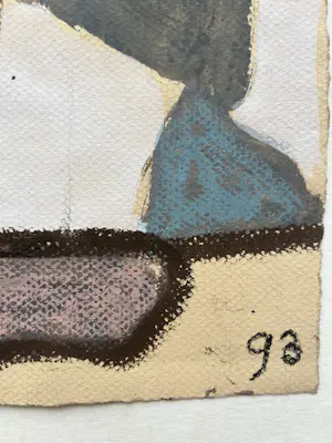 Ed Dukkers - Abstract figuratieve compositie kopen? Bied vanaf 80!