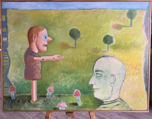 Dirk Bakker - olieverfschilderij | zonder titel kopen? Bied vanaf 69!