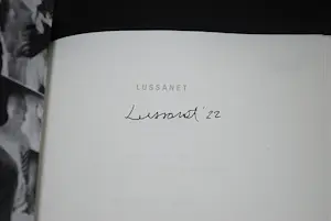 AcheterPaul de Lussanet - gesigneerde biografie, 2 catalogi en 2 uitnodigingskaarten? Enchérissez de 40!
