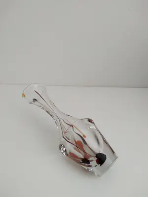 Kristalunie Maastricht - Max Verboeket vaas, zestiger jaren kopen? Bied vanaf 50!