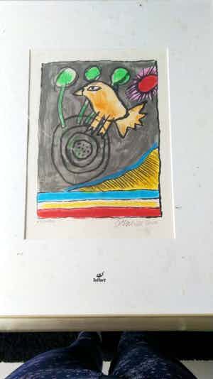 Corneille - Corneille - Vogel (litho) verkocht voor € 89!