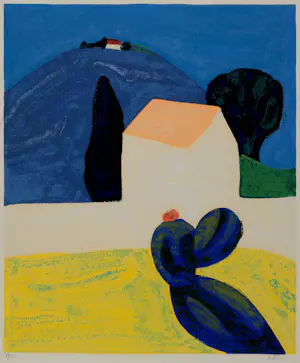 Amos Yaskil - Zeefdruk: 'Sabres bei Tabor' kopen? Bied vanaf 100!