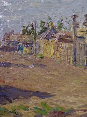 Alexander Lopatkin - Russian soviet impressionist landscape kopen? Bied vanaf 220!