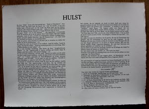 Han van Hagen - Ets: "Hulst" - 1978 kopen? Bied vanaf 75!