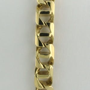 14k geel gouden schakelarmband  - 18,5 cm lang kopen? Bied vanaf 500!