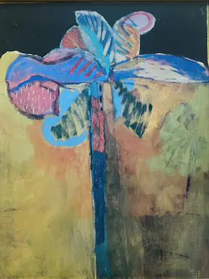 Jeroen Krabbé - Palmboom - Litho - 1990 kopen? Bied vanaf 50!