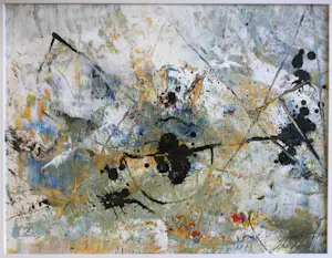 AcheterBart van Oijen - z.t. | lyrisch abstract schilderij - ingelijst? Enchérissez de 84!