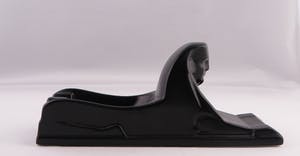 Societe Ceramique - Pateel, 2 Sphinx Asbakken kopen? Bied vanaf 1!