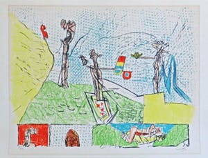 Roberto Matta - zonder titel kopen? Bied vanaf 35!