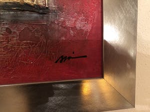Niet of onleesbaar gesigneerd - Bijzonder abstract werk kopen? Bied vanaf 10!
