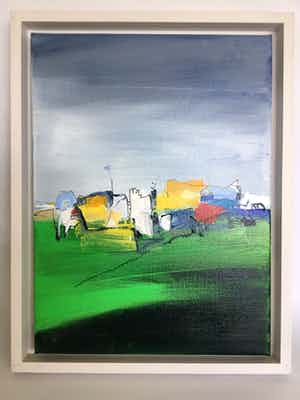 Yon Nicolas - Landschap verkocht voor € 30!