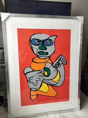 Karel Appel - Cool luke singing hands {zeer groot] kopen? Bied vanaf 999!