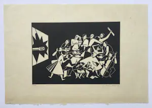 Gerd Arntz - Petőfi Club - Boedapest 1956 - 1957/1986 kopen? Bied vanaf 175!