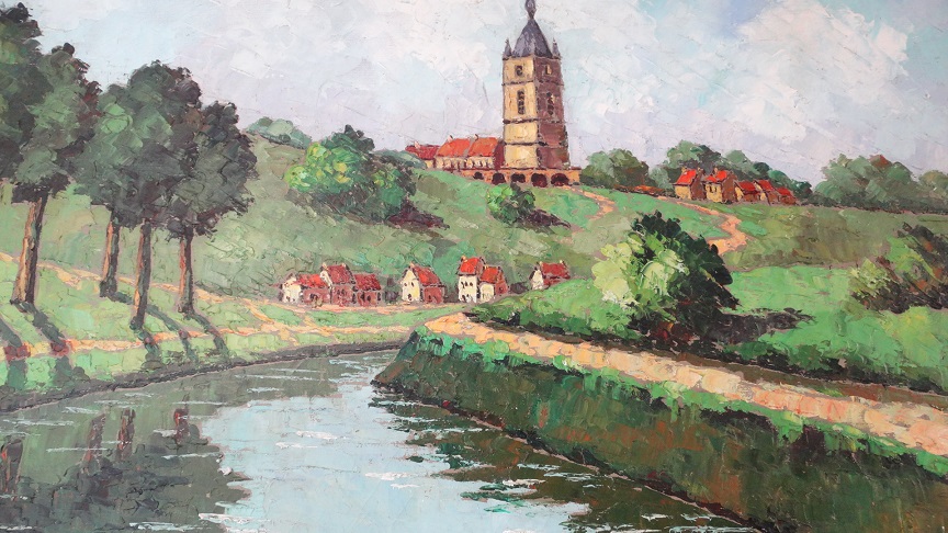 Armand Lacour - zeer groot dorpszicht verkocht voor € 100!