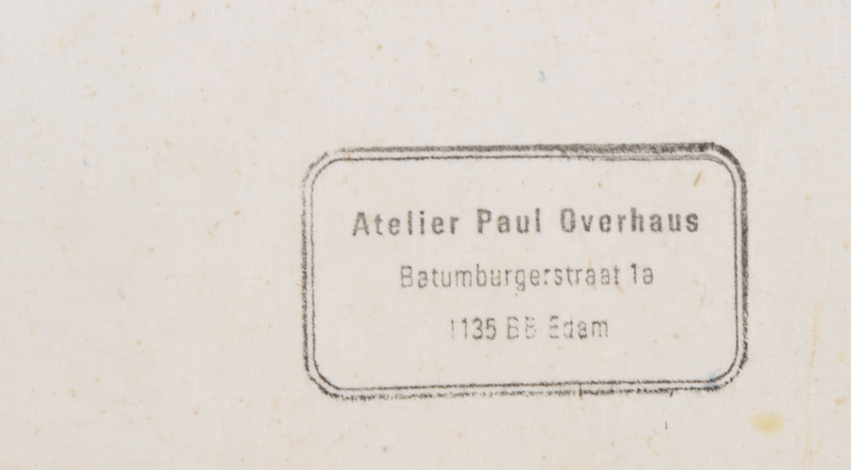 Paul Overhaus - Houtsnede, Wolkenlucht kopen? Bied vanaf 20!