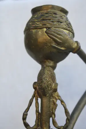 Yoruba - Bronzen Vrouw Elegante Afrikaanse sculptuur (20e eeuw) kopen? Bied vanaf 75!