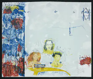 Wolfgang Loesche - Litho, Ohne titel kopen? Bied vanaf 1!