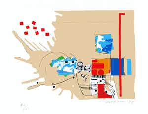 Sam Middleton - compositie 4 verkocht voor € 120!