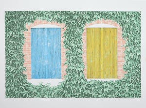 Clemens Zijlmans - Zeefdruk, Tweeluik kopen? Bied vanaf 1!