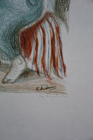 Kees Andrea - litho: de baadsters - 1947 kopen? Bied vanaf 39!