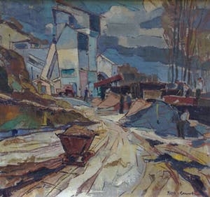 Niet of onleesbaar gesigneerd - C1437 - Steengroeve kopen? Bied vanaf 10!