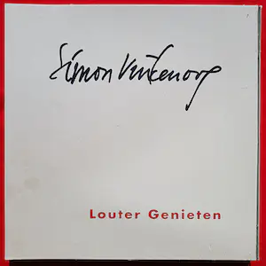 Simon Vinkenoog - Louter genieten, gesigneerde uitgave met teksten en reproducties kaufen? Bieten Sie von 75!