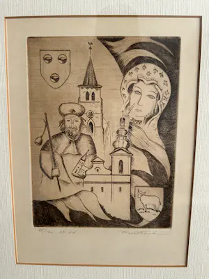 Niet of onleesbaar gesigneerd - Religieuze gravure kopen? Bied vanaf 1!