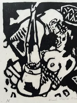 Aad de Haas - 11 stuks erotische linodrukken. kopen? Bied vanaf 250!