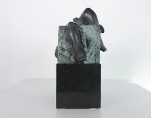 Pepe Gregoire - Brons, Liggend figuur + 2 boeken! kopen? Bied vanaf 400!