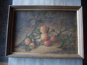 Niet of onleesbaar gesigneerd - Tak met appels kopen? Bied vanaf 1!