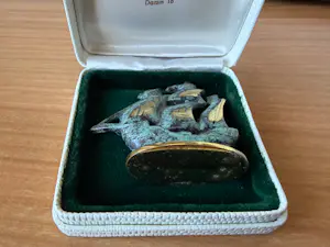 Walter Bosse - Uniek object van Walter Bosse. schip uit de jaren 50. kopen? Bied vanaf 250!