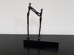 Corry Ammerlaan - Twee Sculpturen - Certificate of Origin kopen? Bied vanaf 1!