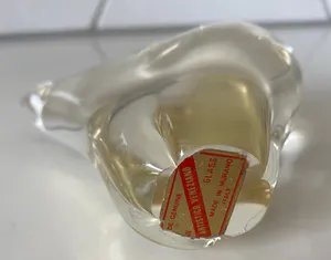 Niet of onleesbaar gesigneerd - Citrus glazen beeldje van een olifant kopen? Bied vanaf 1!