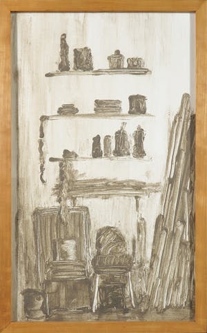 Hans van der Pennen - Klei en acryl, Stilleven - Ingelijst kopen? Bied vanaf 50!