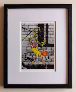Thomas Baumgartel - Pipi Langkous – gesigneerd en ingelijst vendu pour 165€ !