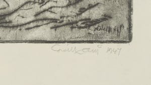 Cor de Wolff - Droge naald op papier, Omarming kopen? Bied vanaf 1!