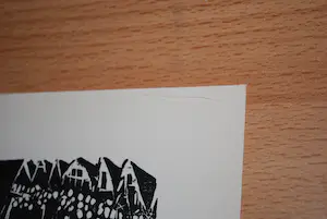 Johan Dijkstra - lot van 2: houtsnede Concours Hippique & ingelijste litho kerk te Noordbroek kopen? Bied vanaf 60!