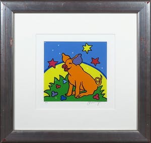 Shunyam - Zeefdruk, Zonder titel - Ingelijst kopen? Bied vanaf 35!