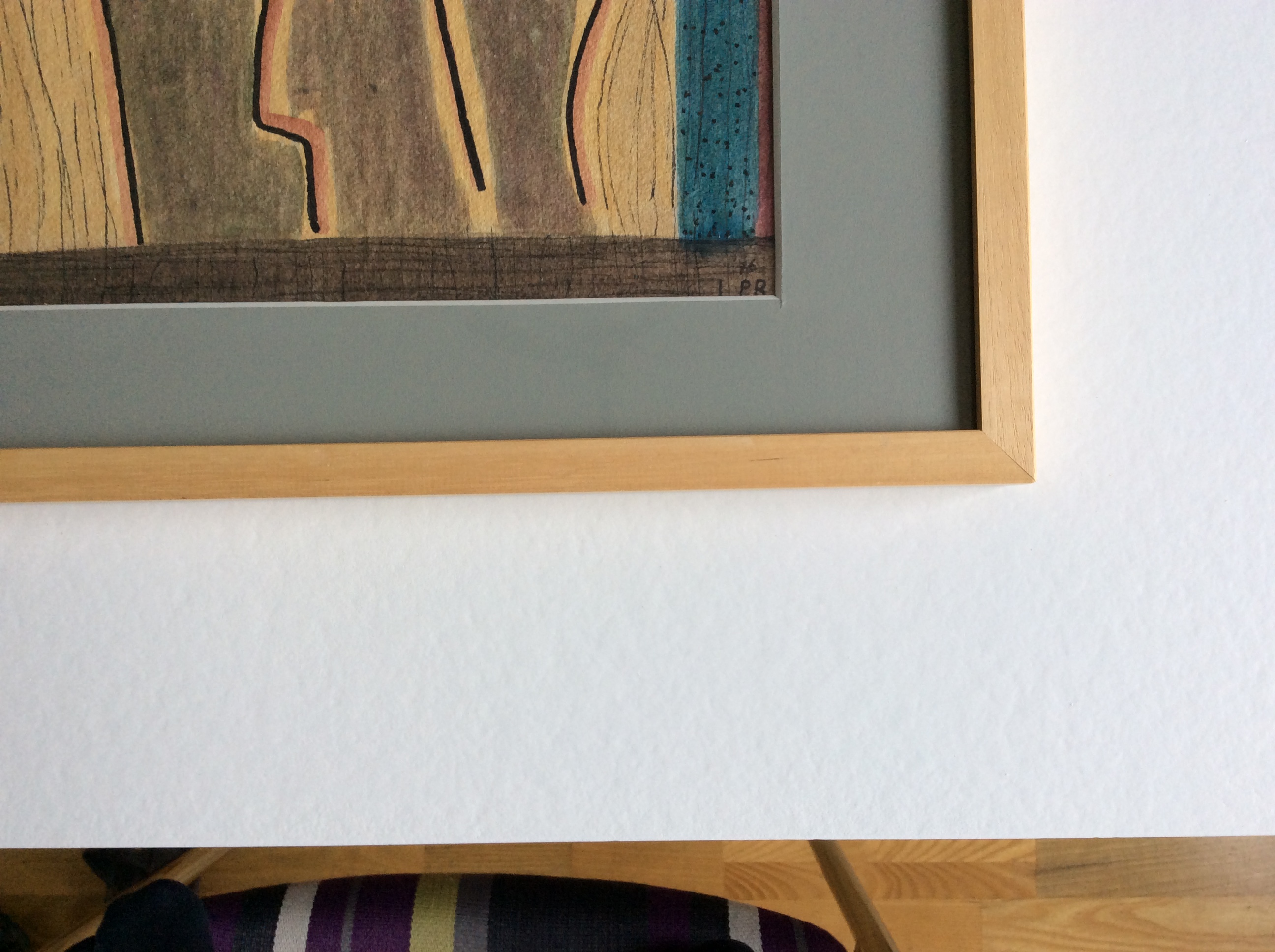 L.P. Boone - Twee figuren - gouache op papier, ingelijst kopen? Bied vanaf 40!