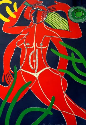 Corneille - kleurenlitho -Olympische spelen Barcelona - 1992 (keurige lijst!) kopen? Bied vanaf 425!