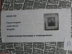 AcheterFrancis Hoogland - Litho zonder titel.? Enchérissez de 30!