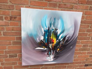 Gena Genadyj - Abstract Blue kopen? Bied vanaf 1!