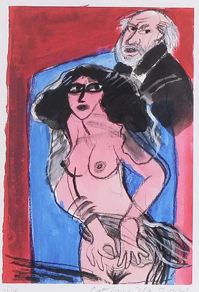 Corneille - Zeefdruk, Salomé - Ingelijst kopen? Bied vanaf 120!