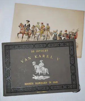 Gerardus Johannes Bos - Maskerade: intocht van Karel V - Map met 27 kleurenlitho's kaufen? Bieten Sie von 50!