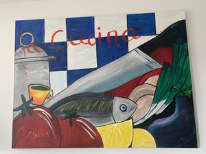 Niet of onleesbaar gesigneerd - La Cucina kopen? Bied vanaf 1!