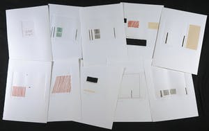 Adri Frigge - Houten kistje met 9 kleurenetsen, Een doosje voor Arne kopen? Bied vanaf 100!