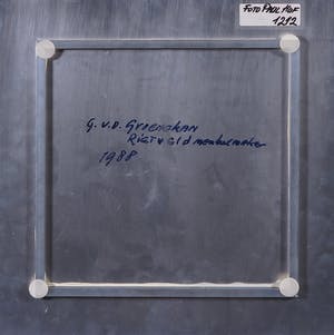 Paul Huf - C-print op dibond, G. v. d. Groenekan - Rietveldmeubelmaker kopen? Bied vanaf 1!