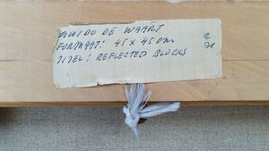 Guido de Waart - Schilderij: 'Reflected blocks' - Ingelijst kopen? Bied vanaf 125!