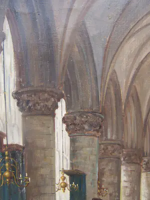 Albert Torringa - Kerktinterieur kopen? Bied vanaf 50!